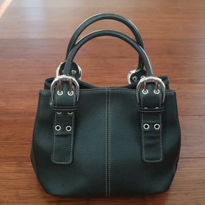 Tignanello Black Leather Purse